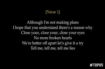 Hilary Duff – Little Lies ( Lyrics )