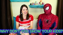 Spideys FACE Reveal!!!!! Q & A with DisneyCarToys & Spiderman ★ Talk Toys, Meet & Greet