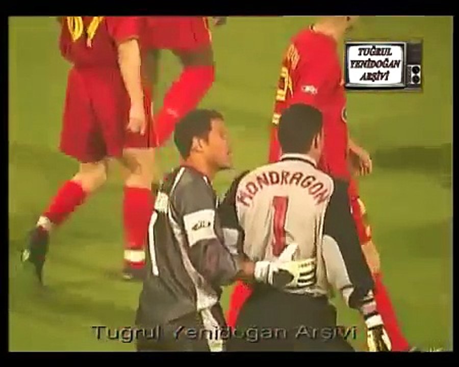 SERGEN'İN GOLÜ, GERİLİM VE KIRMIZI KARTLAR ( 100.YIL BJK - GS ŞAMPİYONLUK MAÇI)