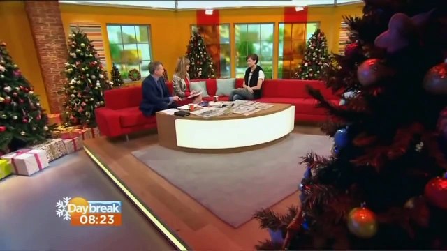 KATHERINE KELLY: ITV DAYBREAK 21Dec. 2012 Lady Mae
