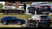 2016 Lexus RX 350 F Sport VS 2016 BMW X5 DESIGN