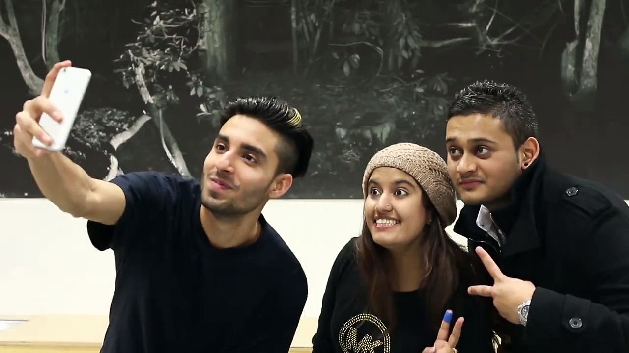 How to take perfect selfie with the Girls_funny video_Zaid Ali T