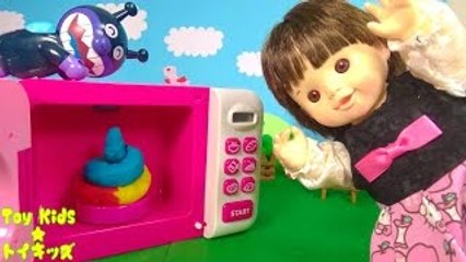 ぽぽちゃん おもちゃアニメ 色々なものに変身❤レンジ Toy Kids トイ