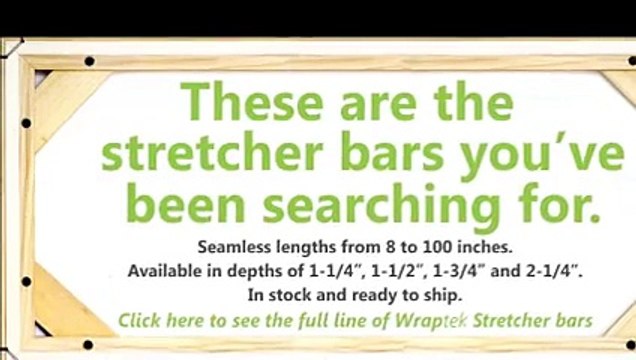 Canvas Stretchers by Imageworks Supply