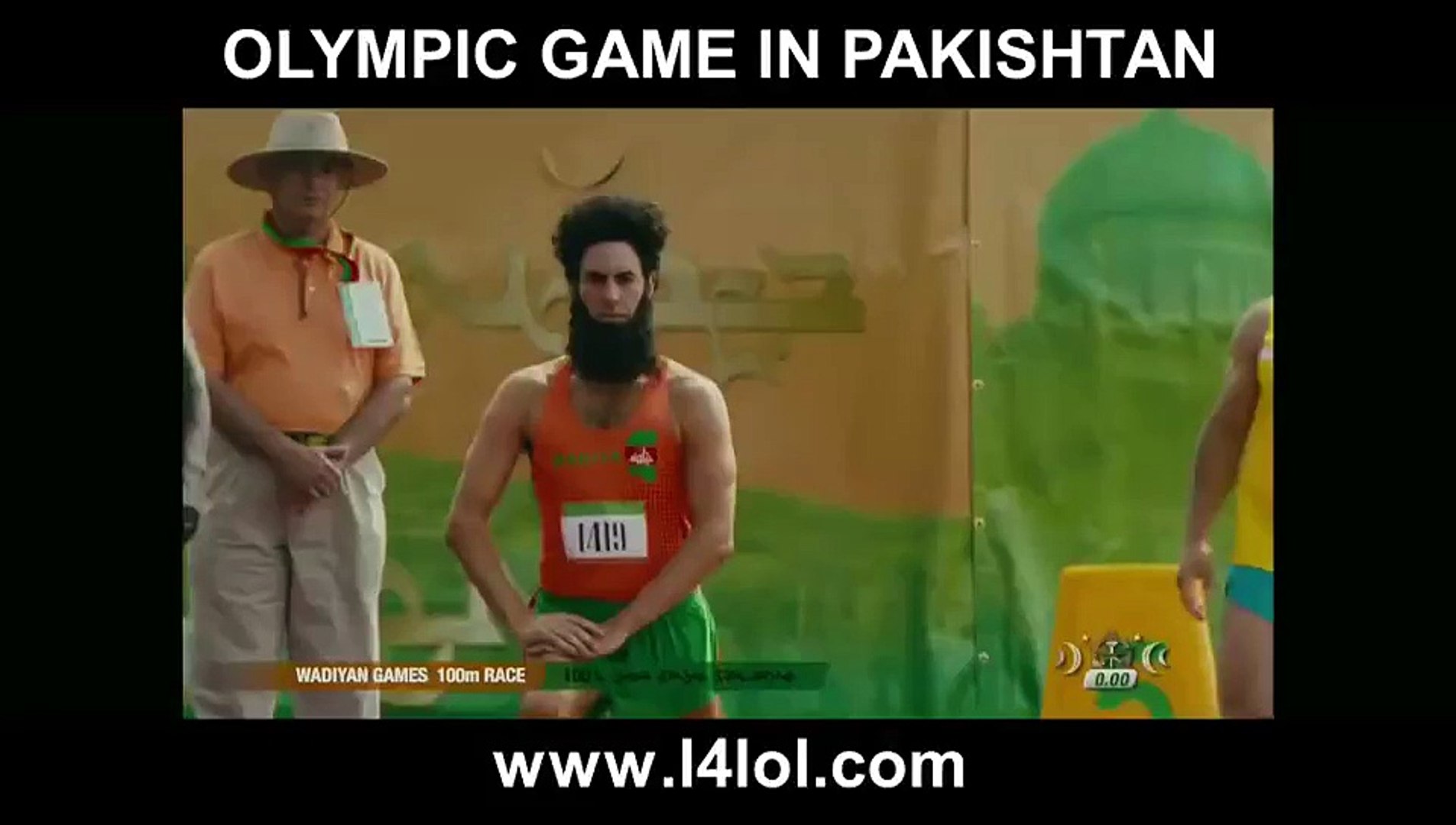 ⁣Funny political race