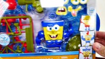 SPONGEBOB SQUAREPANTS Pop A Part SpongeBob Set   2 PLAY DOH SURPRISE EGGS | Nickelodeon To