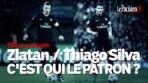 PSG, ça se discute : Zlatan / Thiago Silva, c'est qui le patron ?