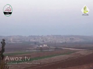 Balls of steel - Driver calmly dodges TOW missile headed straight for his pick-up