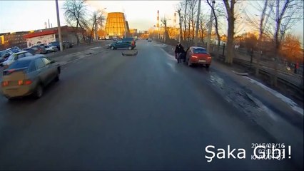 Car Crashes Compilation 2015 - Rage Road Russian