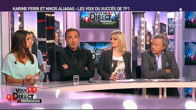 Morandini! : Nikos Aliagas se questionne à propos de Nabilla, qui exploite qui ?