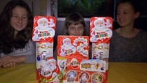 [OEUF] 24 Kinder Surprise de Noël Unboxing 24 Kinder Surprise Christmas eggs