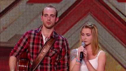 Can Rock & Rose crack a smile? | Auditions Week 3 | The X Factor UK 2015