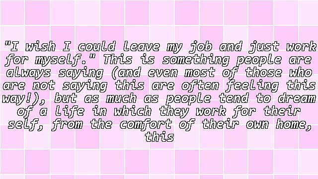 Examining The Benefits Of Starting A Home Business