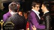 Amitabh Bachchan HUGS Ranveer Singh @ Star Dust Awards 2015