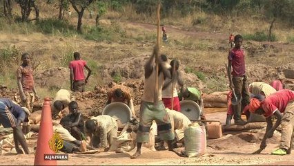 Gold and diamond mining in C.A.R fueling conflict