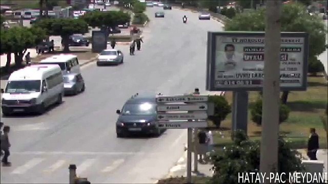 Mobese kameralarına takılan kaza görüntüleri 2014
