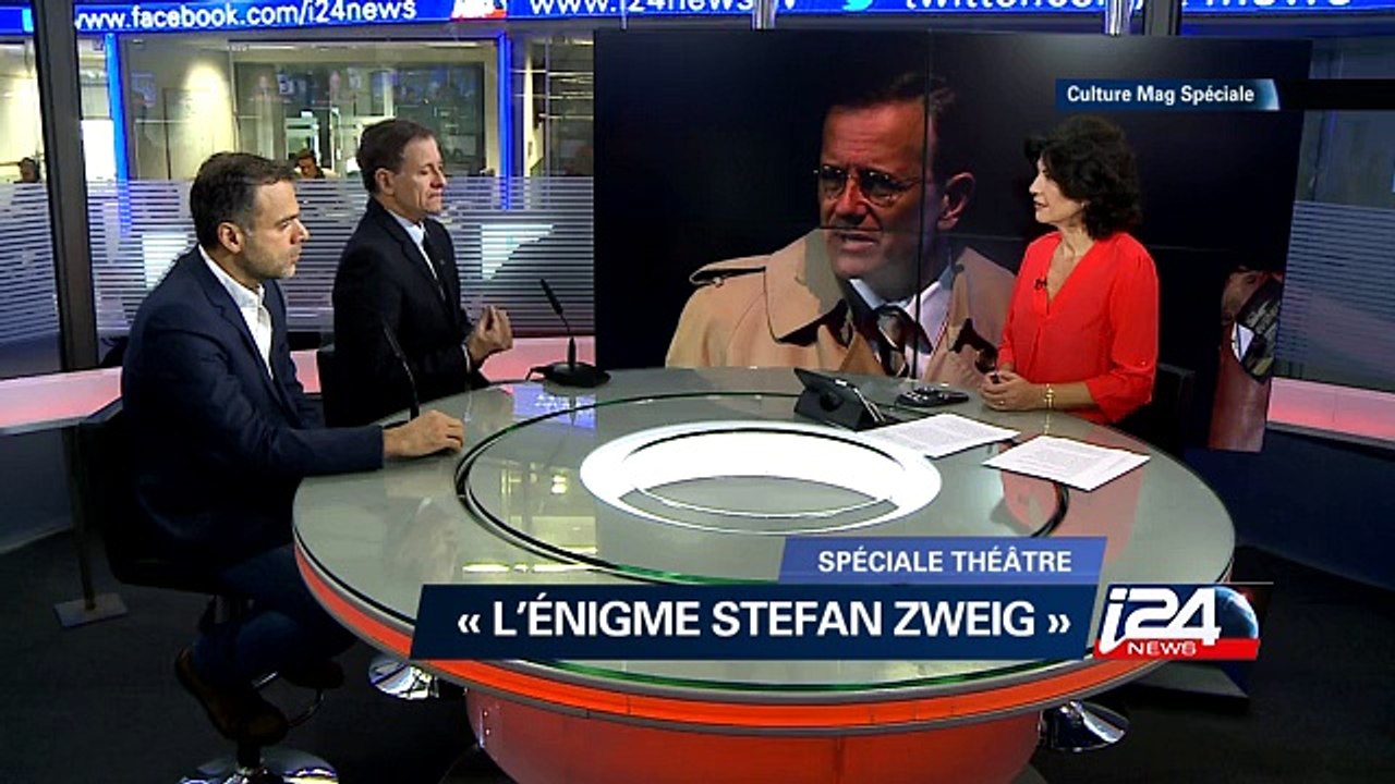 Francis Huster en Israël pour "l'énigme Stefan Zweig"