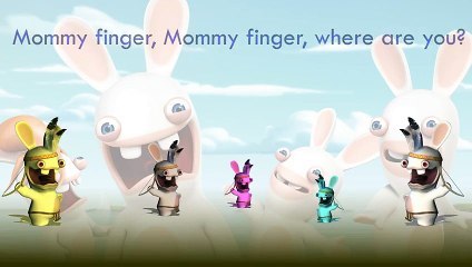 Rabbids Finger Family Song Daddy Finger Nursery Rhymes Full animated cartoon english 2015 catoonTV!