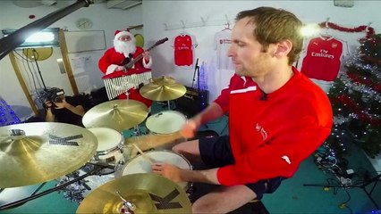 Are these Arsenal players trying a new profession?