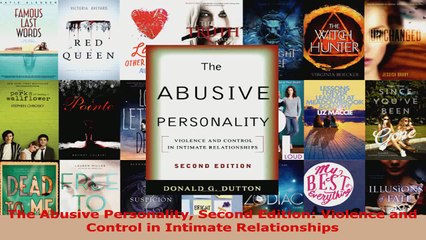 Read  The Abusive Personality Second Edition Violence and Control in Intimate Relationships Ebook Free