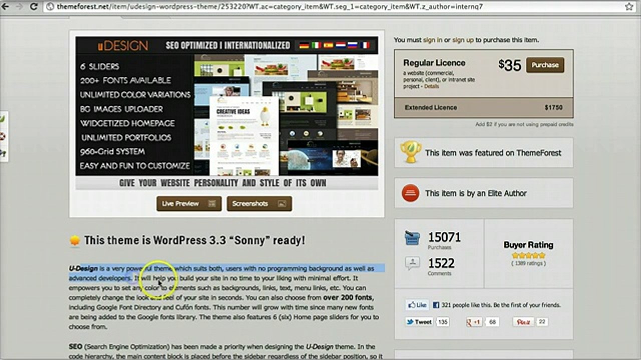 How a single WordPress theme made $370k