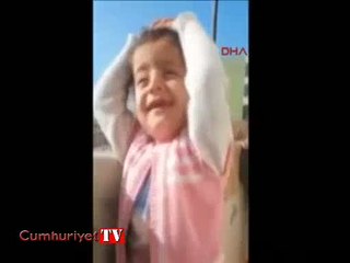 Cizreli küçük kızın izlenme rekoru kıran tepkisi: Dışarı çıkıp top oynamak istiyoruz