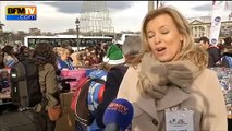 Valérie Trierweiler au Noël du Secours populaire à Paris