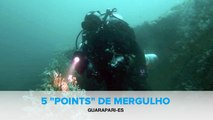 5 lugares para mergulhar em Guarapari