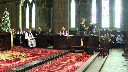 Memorial held for the victims of the Glasgow bin lorry crash