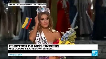 L'énorme gaffe du présentateur de Miss Univers - INSOLITE