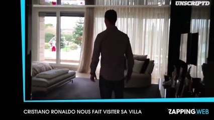 Cristiano Ronaldo : Découvrez son impressionnante villa à Madrid ! (vidéo)