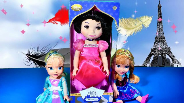 It's a Small World Doll FRANCE Frozen Toddler Elsa Anna Disney Store Dolls After All Review Videos