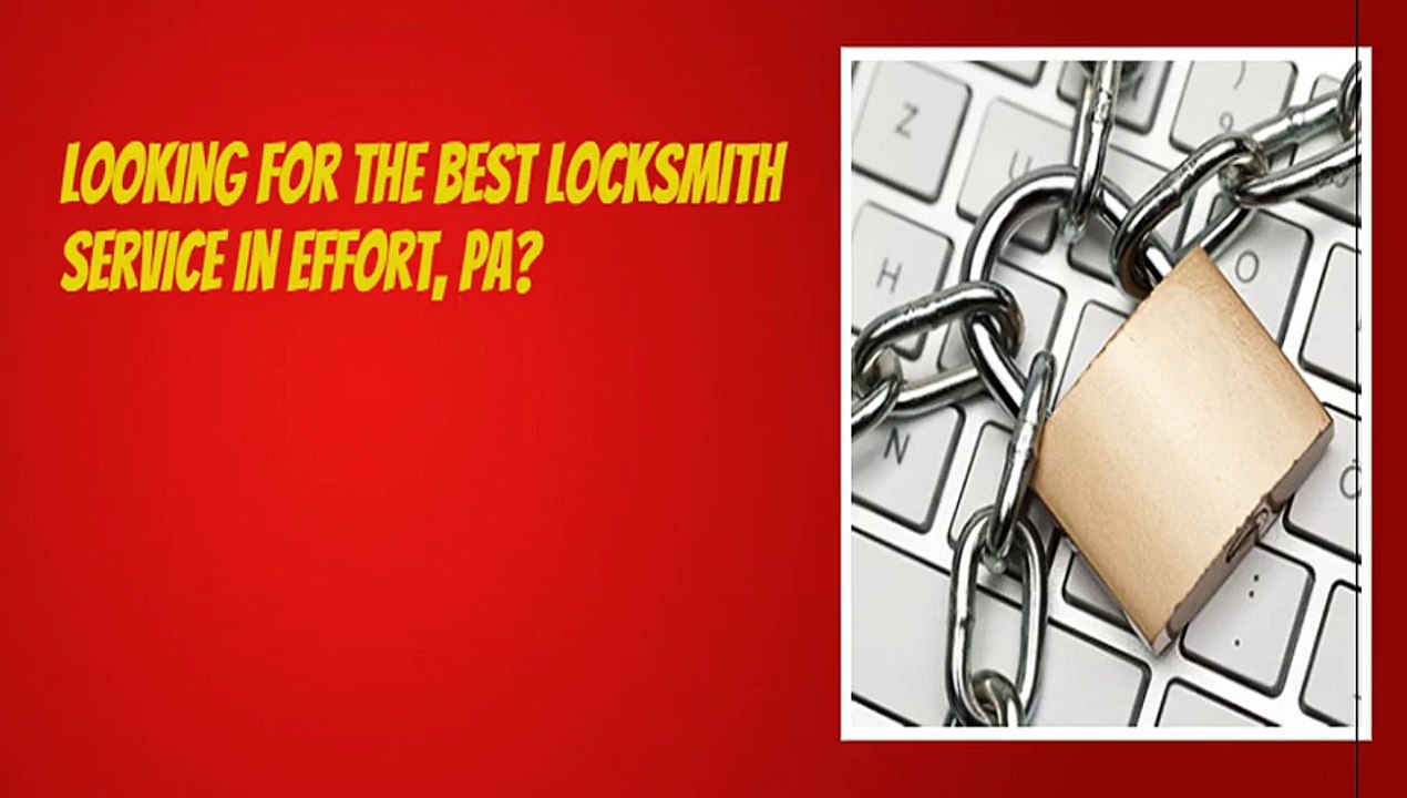 Professional Locksmith in Effort, PA