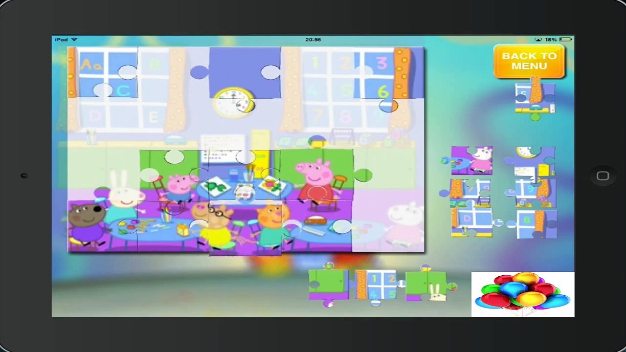 بيبا الخنزير العربي PEPPA PIG english puzzle pepa la cerdita
