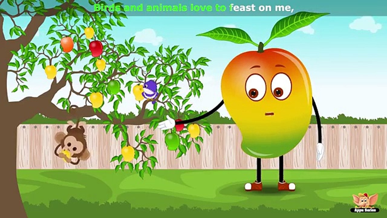 Mango - Fruit Rhyme