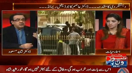 Mein Judges ke dabangg faislon ko Salam Paish kerta hon - Shahid Masood