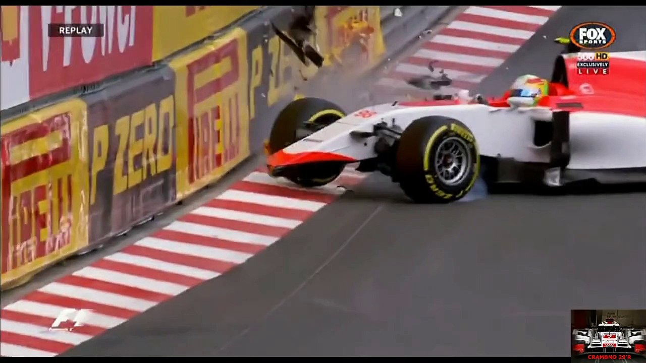 F1 2015 All Crashes Compilation