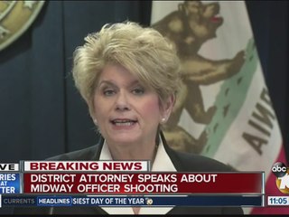 District Attorney speaks about Midway officer shooting