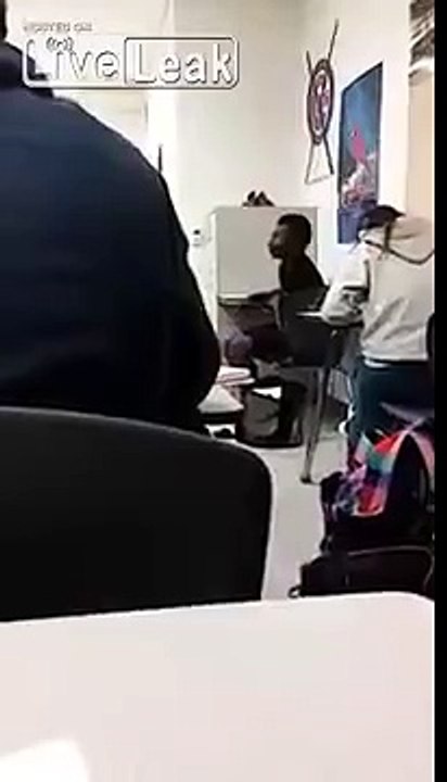 Kid Punches Another Kid In Class
