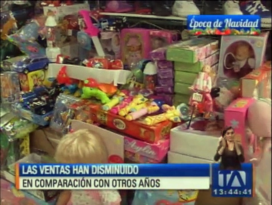 Quito: Ventas navideñas no son lo que esperaban...