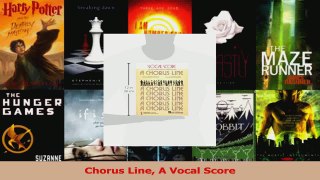 PDF Download  Chorus Line A Vocal Score PDF Full Ebook