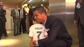 Cristiano Ronaldo meets Haidar