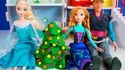 Play Doh Disney Frozen Christmas Tree How To Make Christmas Tree with Play-Doh Twinkle Lit