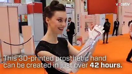 Primer brazo mecánico 3d barato