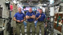 Christmas wishes from the International Space Station