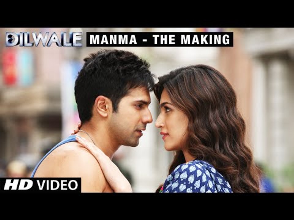 Making of Manma Emotion Jaage - Kriti Sanon, Varun Dhawan - Dilwale - A Rohit Shetty Film