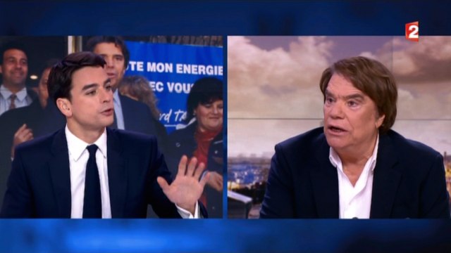 Zapping télé du 22 décembre 2015 - B. Tapie potentiellement candidat à la Présidentielle 2017 !