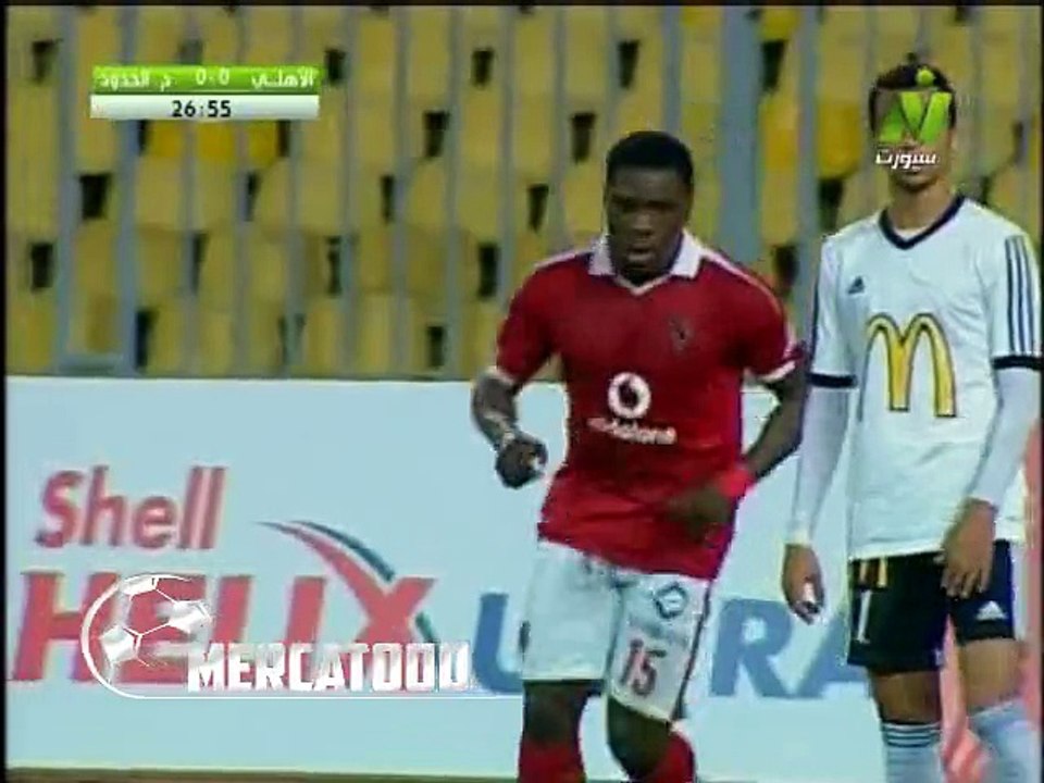 اهداف مباراة ( الاهلي 3-0 حرس الحدود ) الدوري المصري