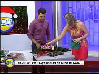 GASTE POUCO E FAÇA BONITO NA MESA DE NATAL