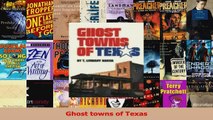 Ghost towns of Texas PDF